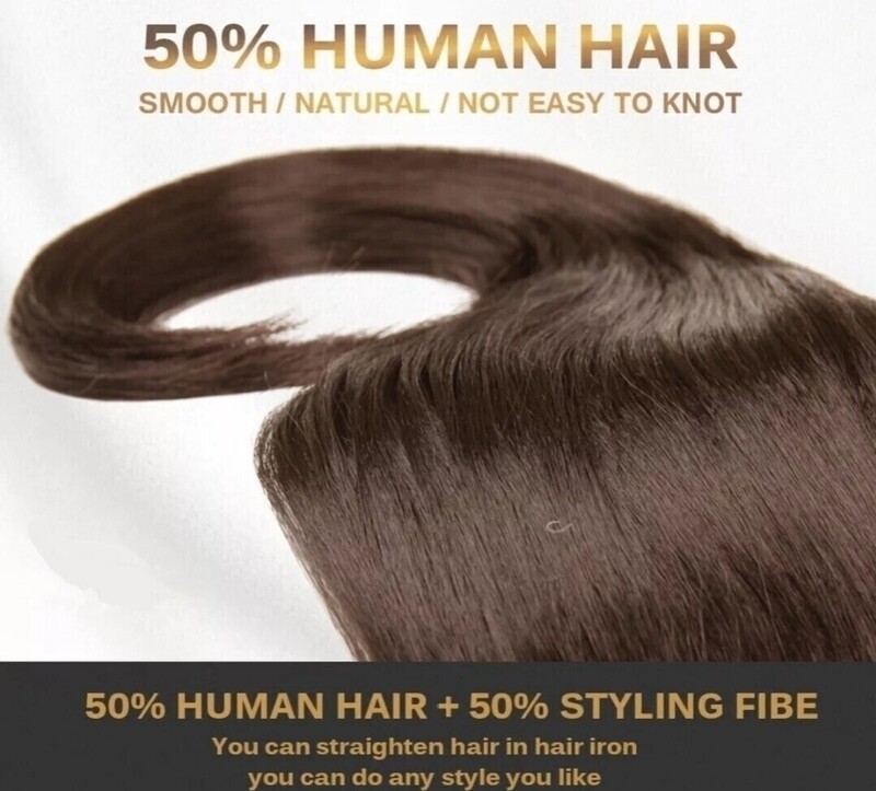Tori Wig | Rich Auburn 50% Human Hair Blend 