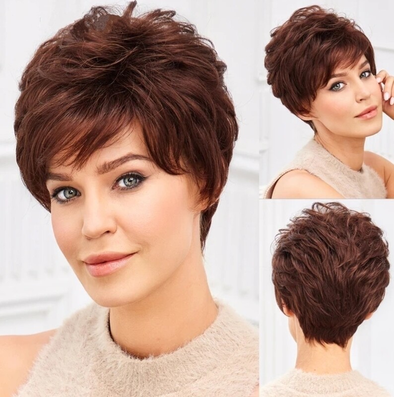 Tori Wig | Rich Auburn 50% Human Hair Blend 