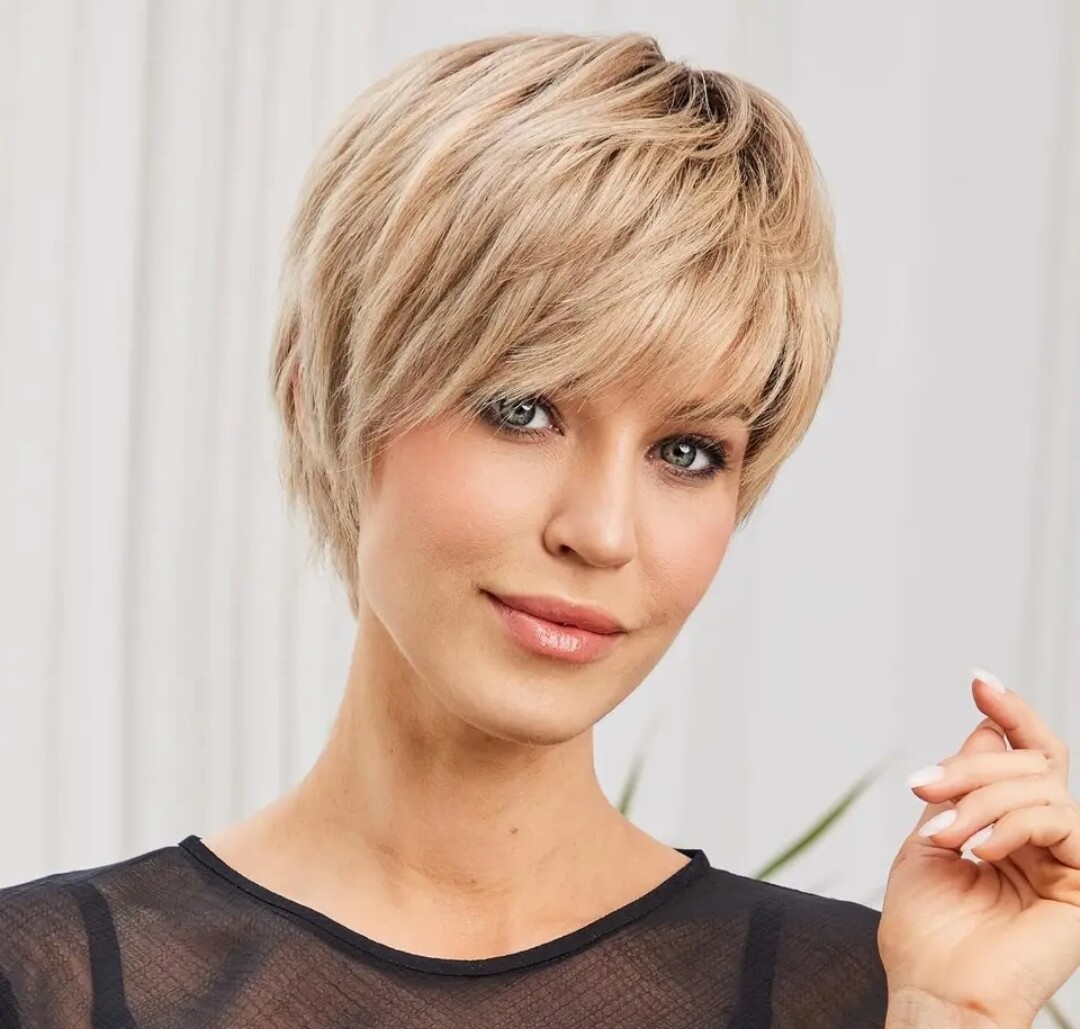 Katrina Wig | Honey Blonde Ombre Human Hair