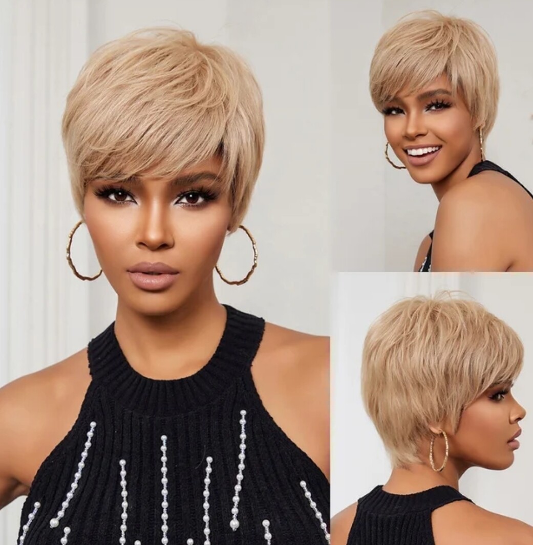 Shay Wig | Sandy Blonde Human Hair