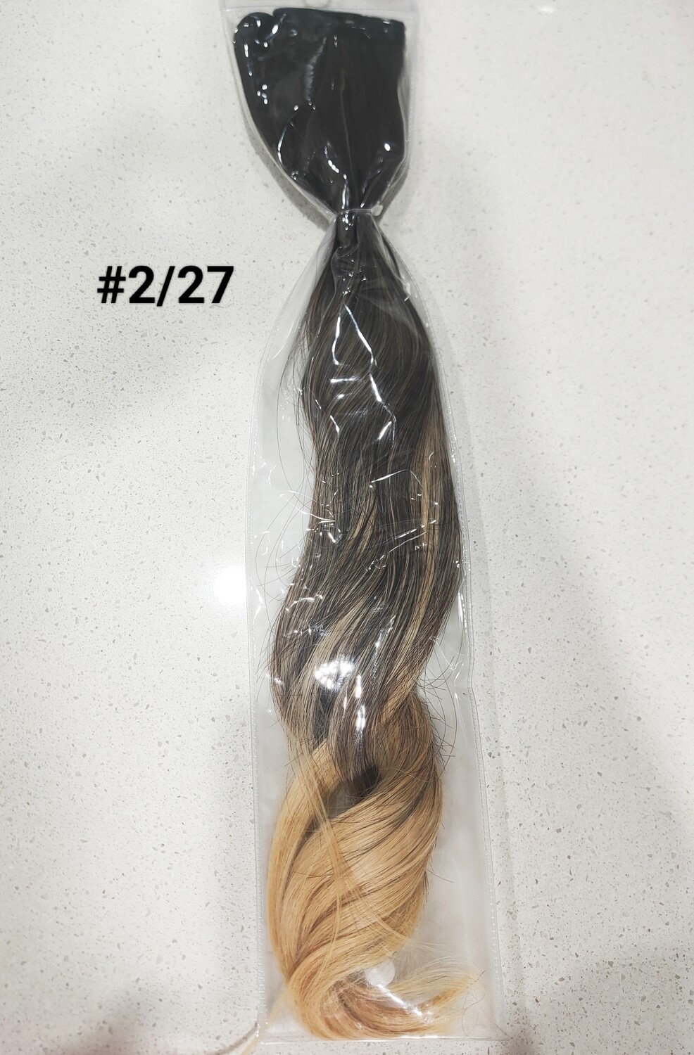 CLIP ON PONYTAIL EXTENSION STRAIGHT SYNTHETIC HAIR 24&quot;