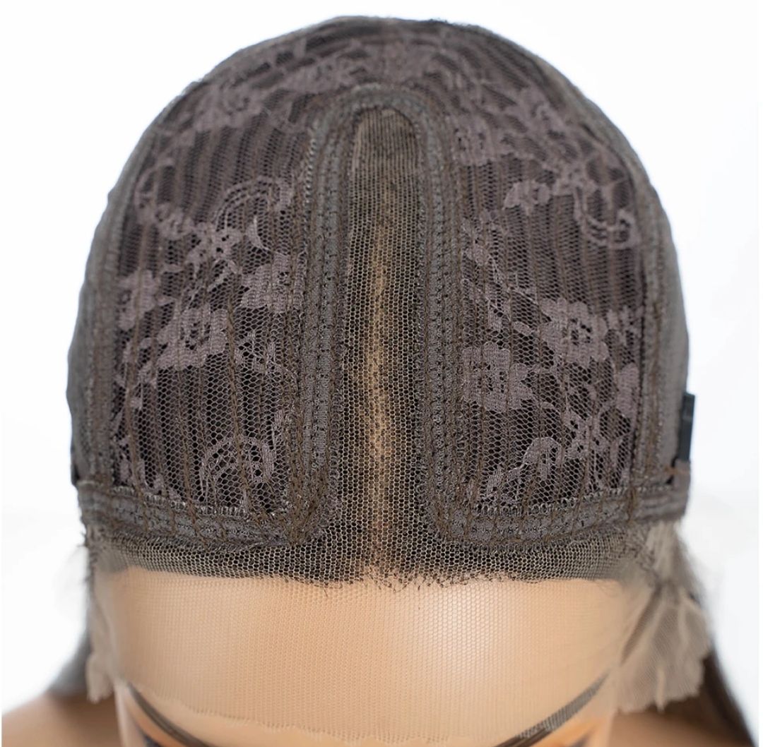 Ayla Wig | Dark Brown Highlights Lace Front 