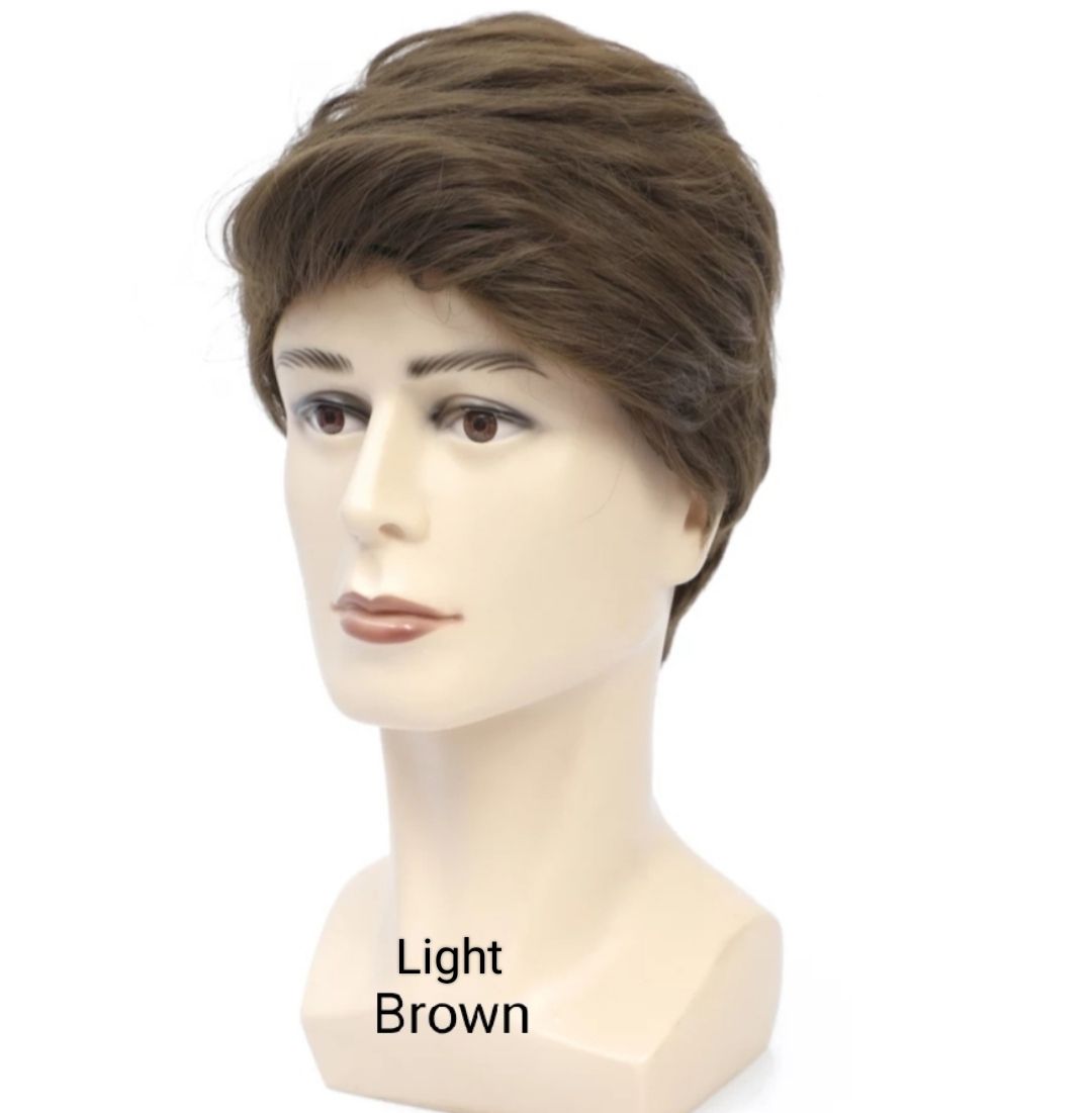 John Wigs | Men&#39;s Human Hair Blend