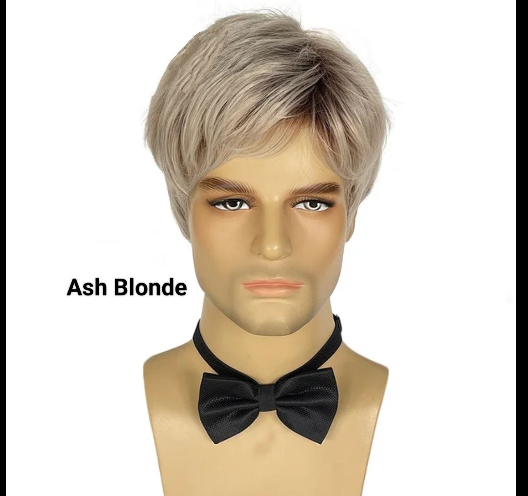 John Wigs | Men&#39;s Human Hair Blend