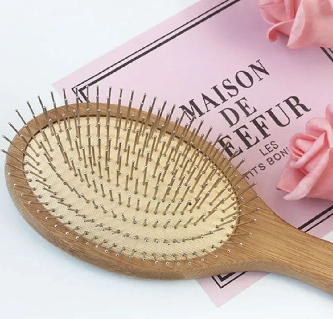 WIRE PIN SYNTHETIC HAIR WIG BRUSH