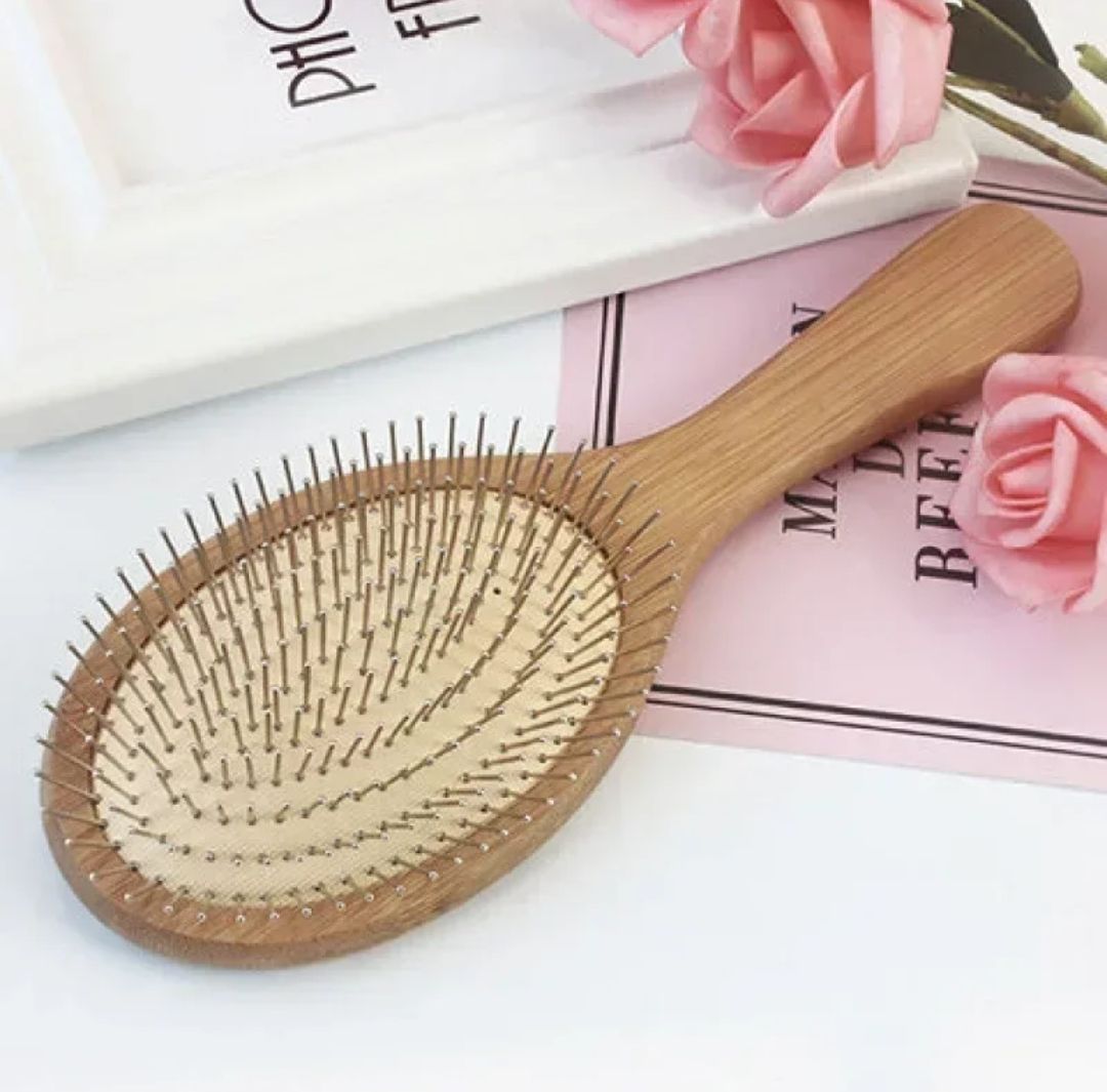 WIRE PIN SYNTHETIC HAIR WIG BRUSH