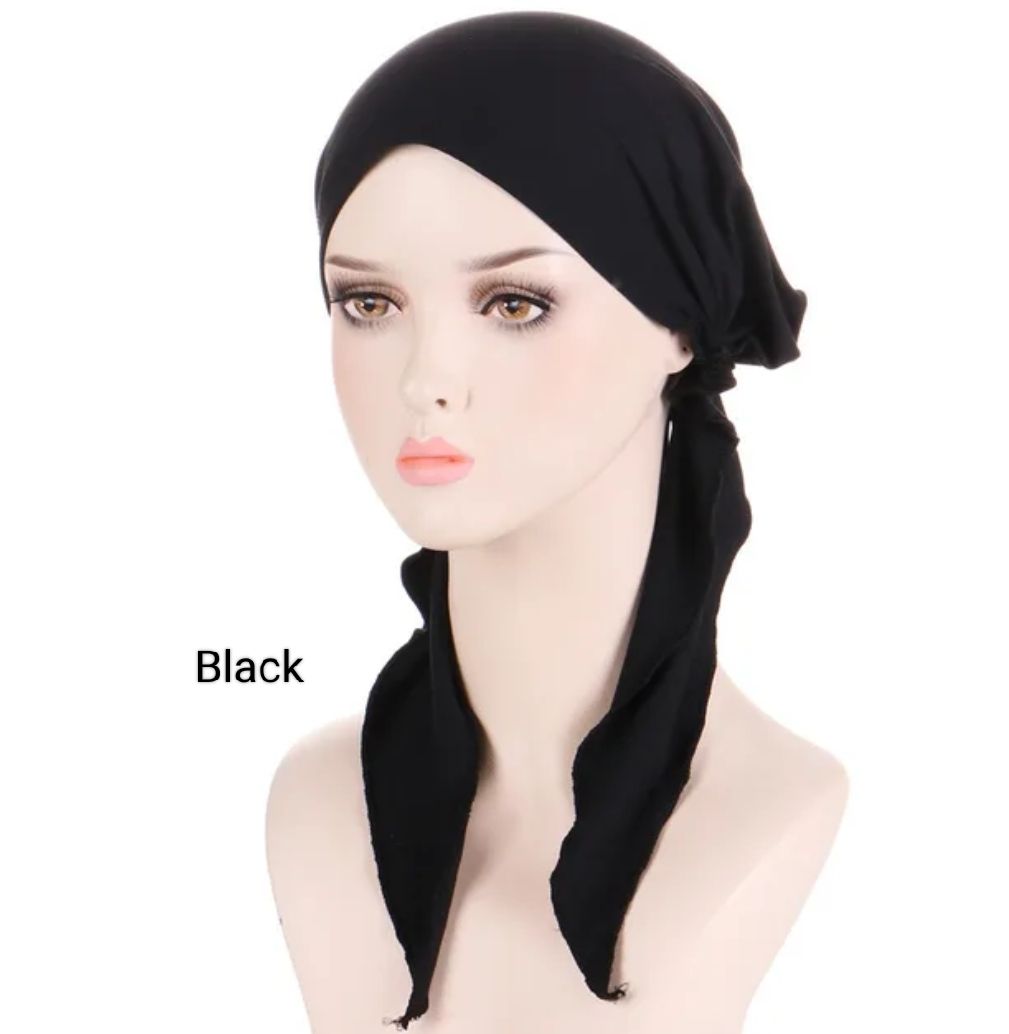 TIE BACK COMFY CASUAL TURBAN