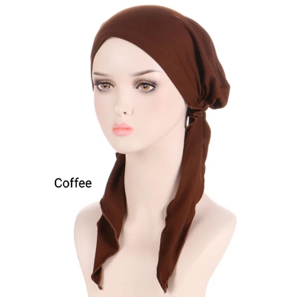 TIE BACK COMFY CASUAL TURBAN