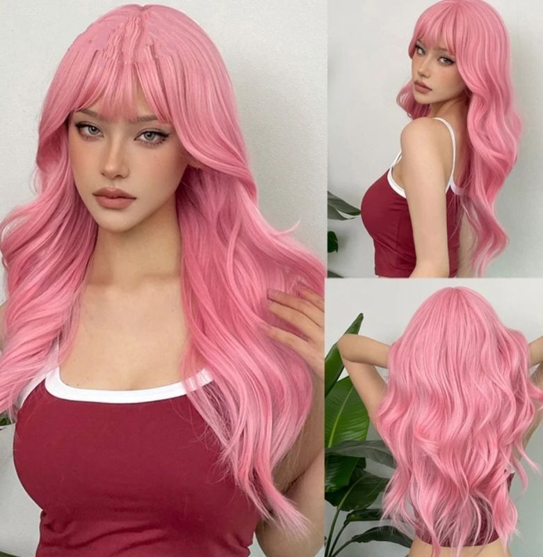Cosplay Wig | Chewing Gum Pink