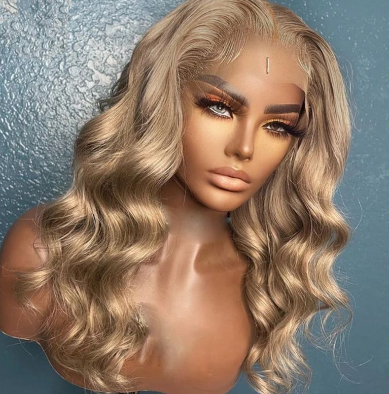 Cathee Wig | Diamond Blonde Human Hair Lace Front 