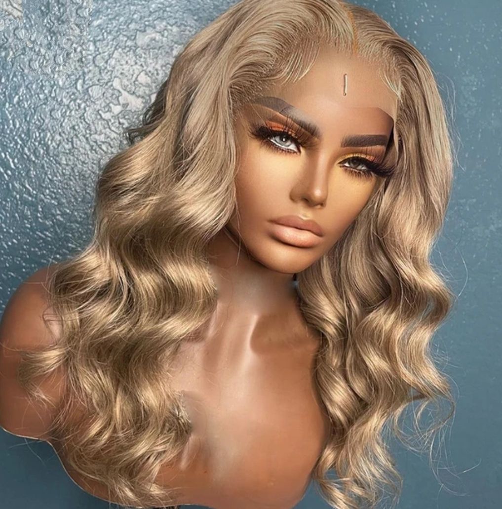 Cathee Wig | Diamond Blonde Human Hair Lace Front 