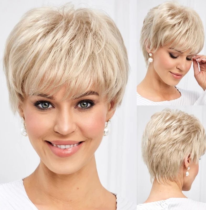 Juliana Wig | Light Blonde 50% Human Hair Blend