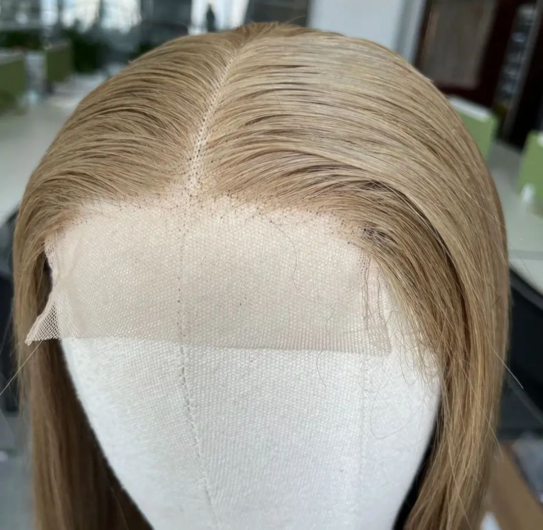 Richie Wig | Honey Ash Blonde Human Hair Lace Front