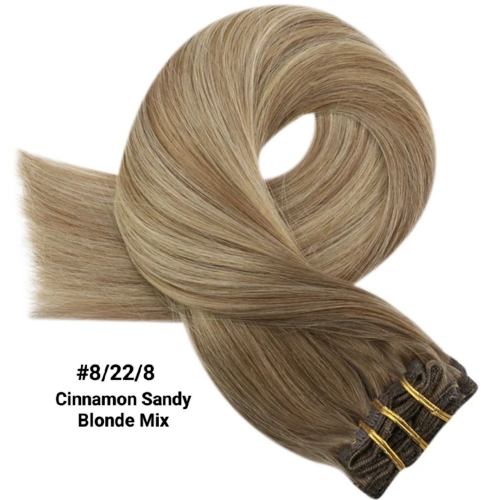 LUXURY CLIP IN HAIR EXTENSIONS