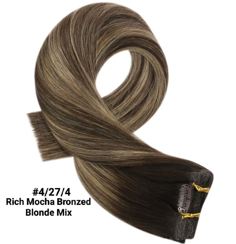 LUXURY CLIP IN HAIR EXTENSIONS