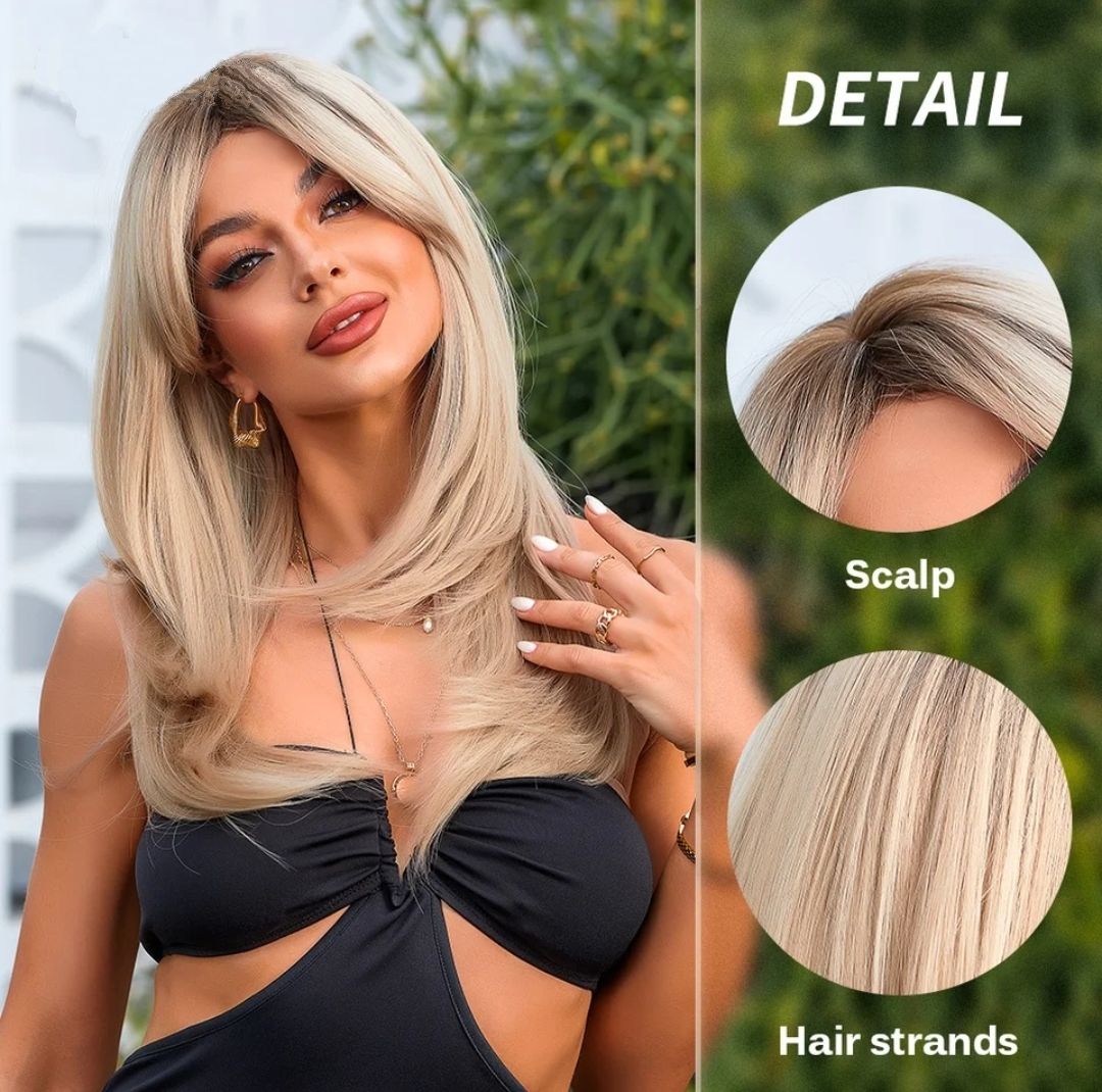 Lillie Wig | Dirty Blonde Layered Ombre