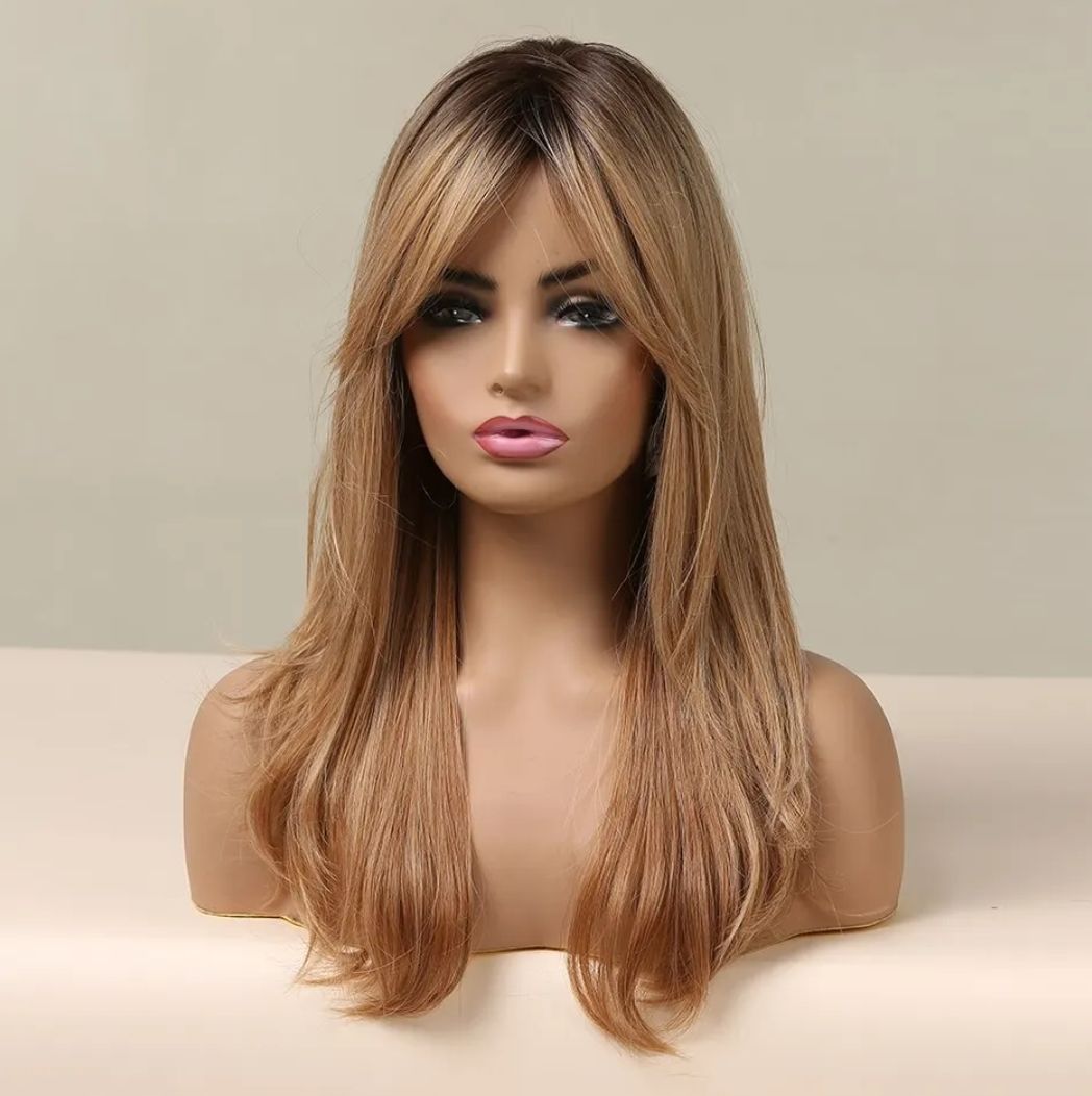 Peggy Wig | Honey Balayage Layered