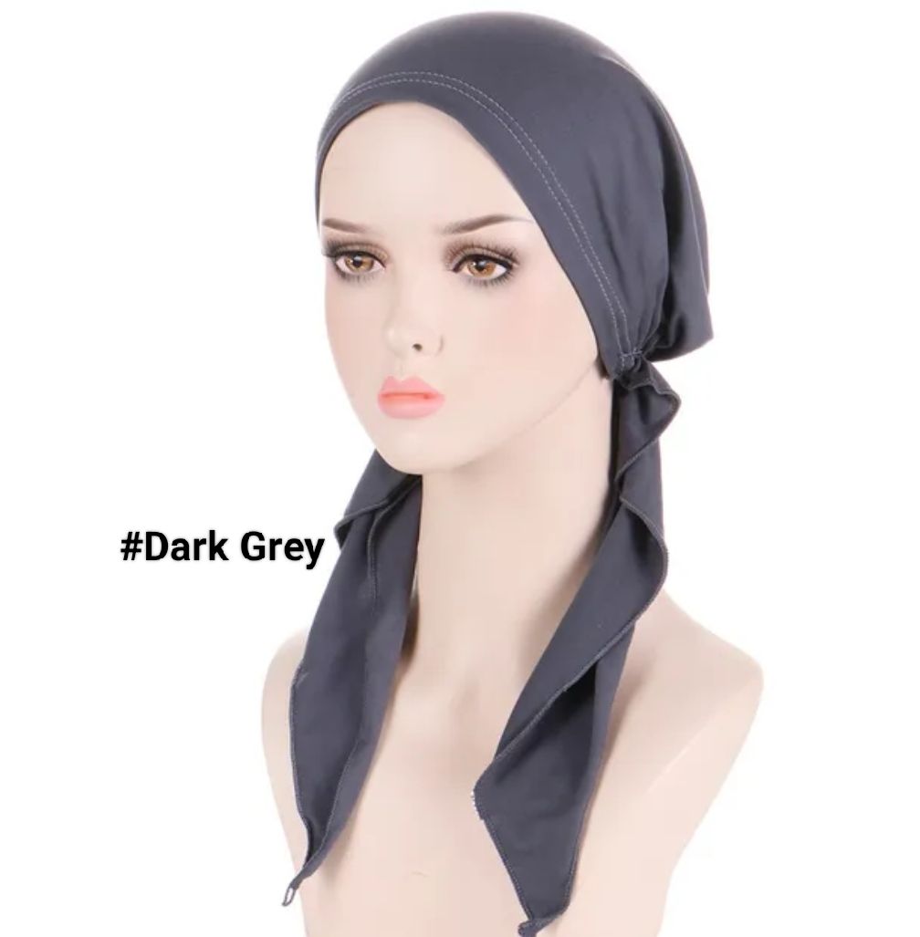 TIE BACK COMFY CASUAL TURBAN