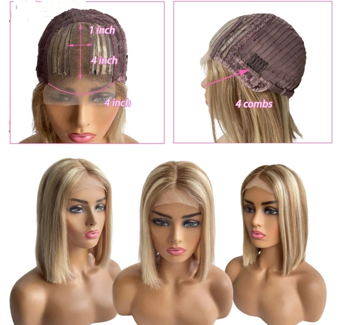 Tatum Wig | Creamy Blonde Human Hair Lace Front