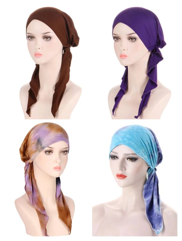 TIE BACK COMFY CASUAL TURBAN