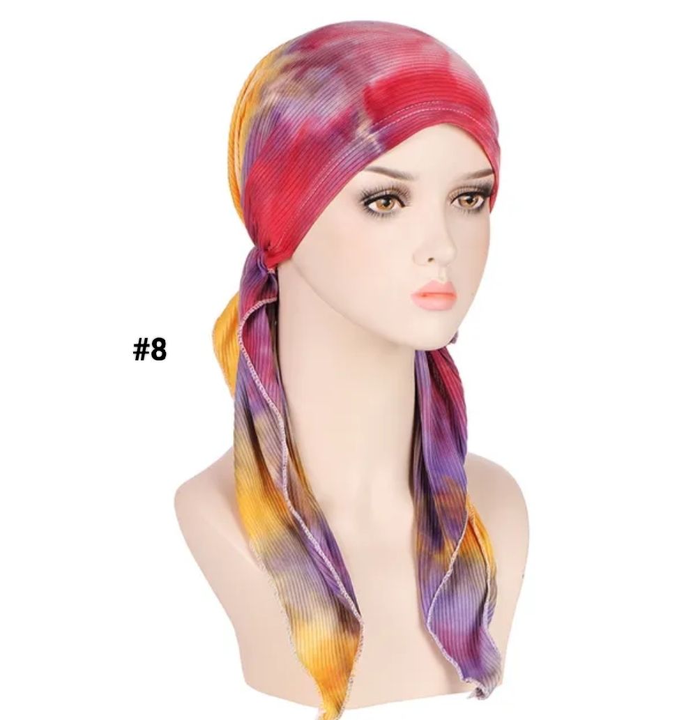 TIE BACK COMFY CASUAL TURBAN
