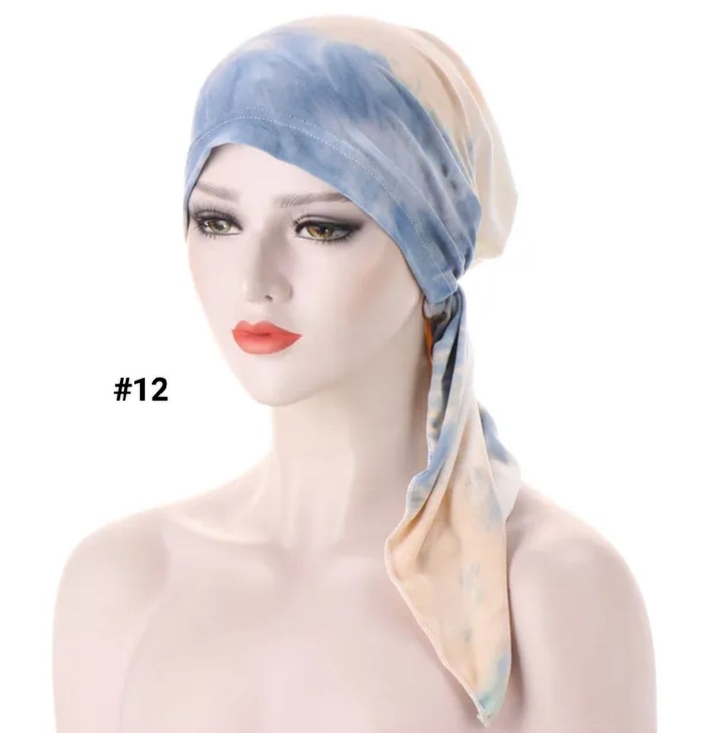 TIE BACK COMFY CASUAL TURBAN