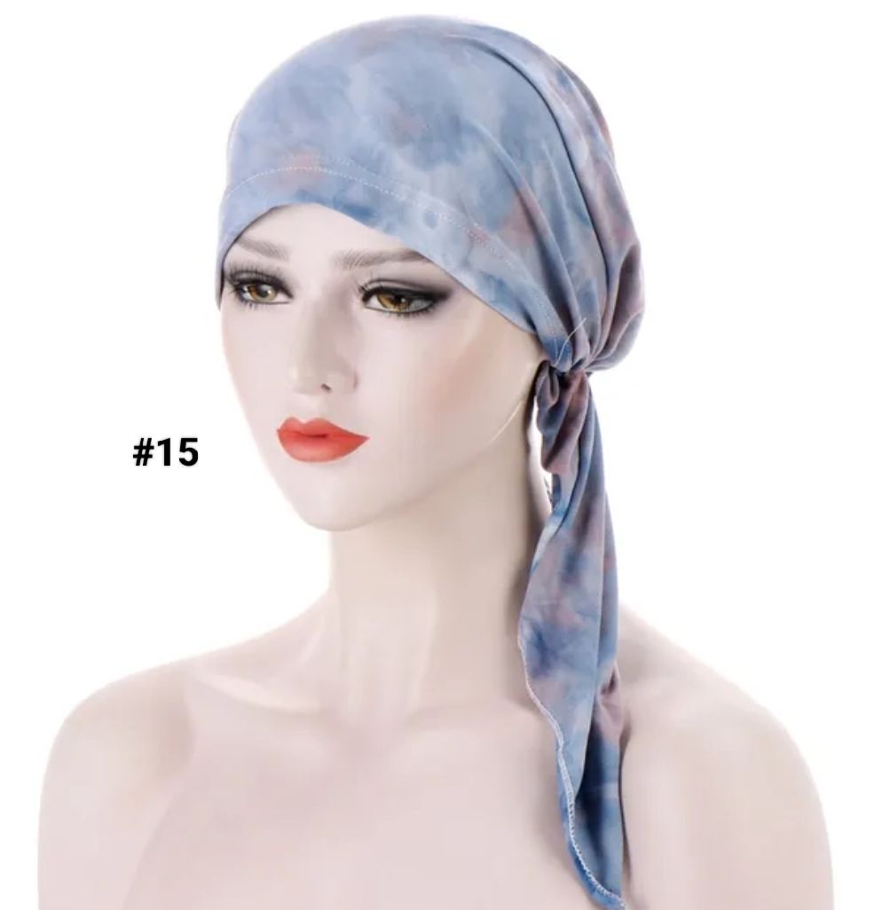 TIE BACK COMFY CASUAL TURBAN