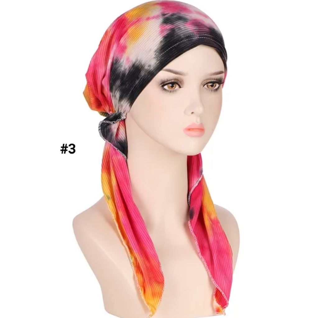 TIE BACK COMFY CASUAL TURBAN