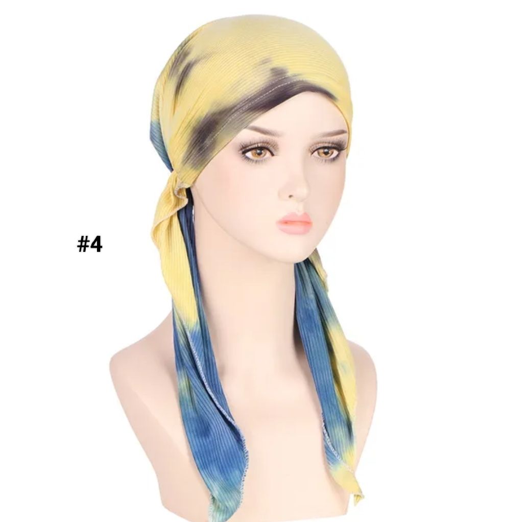TIE BACK COMFY CASUAL TURBAN