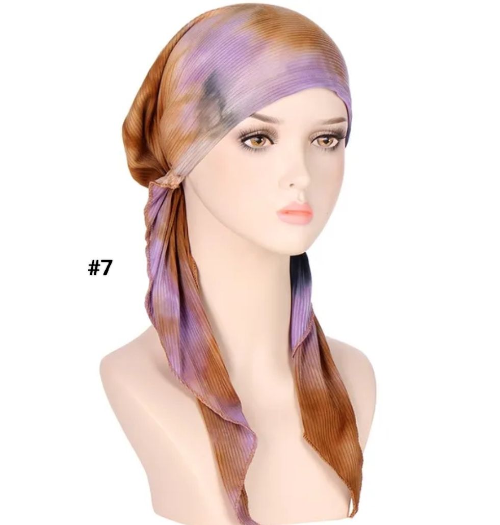 TIE BACK COMFY CASUAL TURBAN