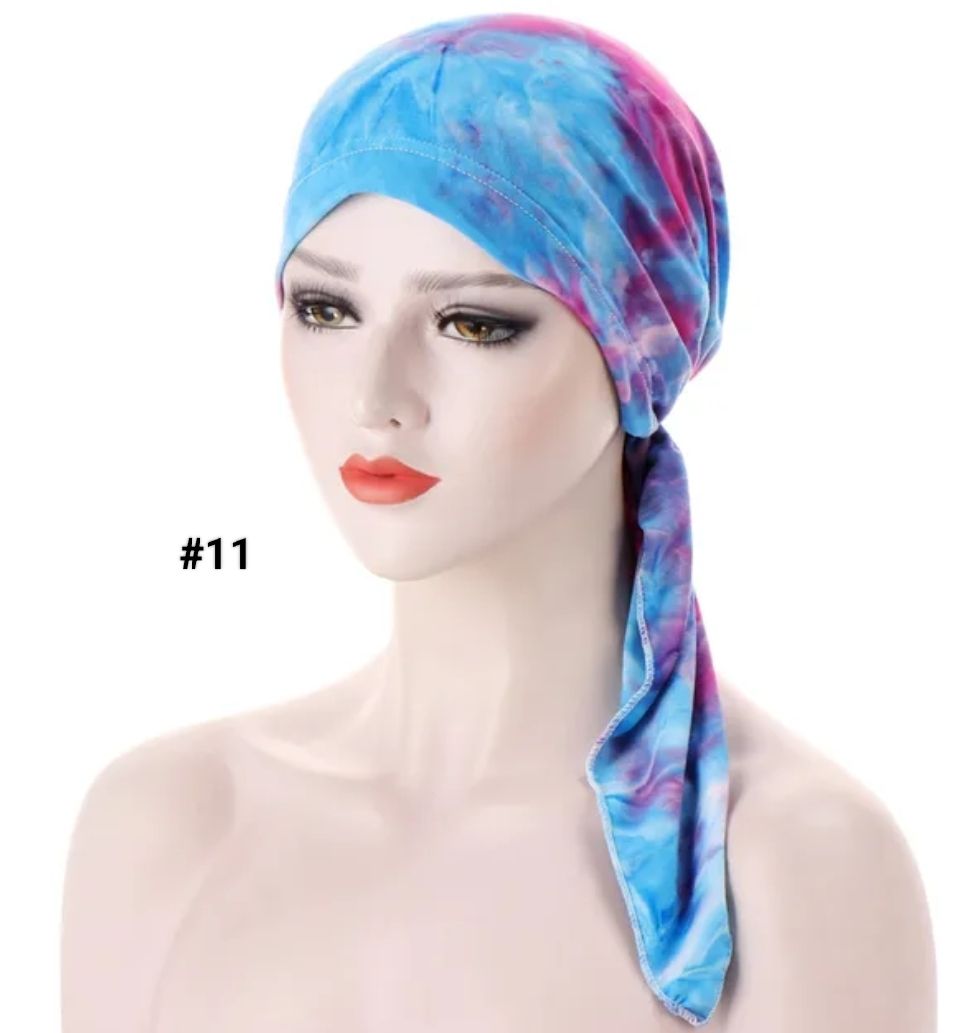 TIE BACK COMFY CASUAL TURBAN