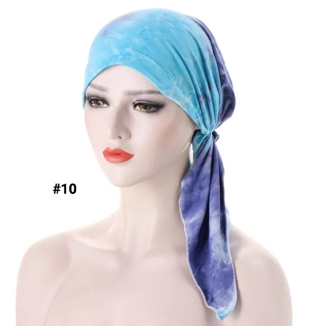 TIE BACK COMFY CASUAL TURBAN