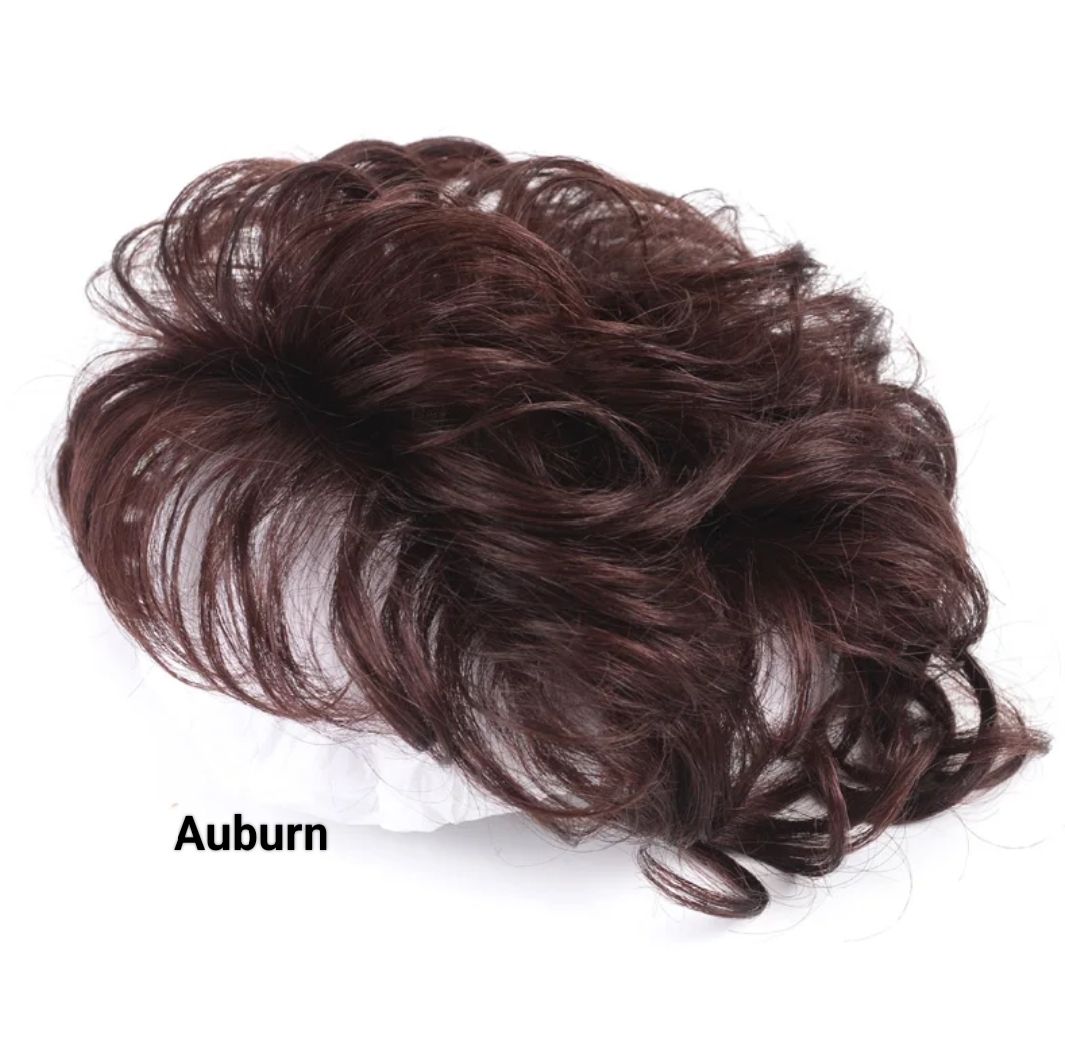 HUMAN HAIR TOPPER Fringe | PU Base 12x12cm
