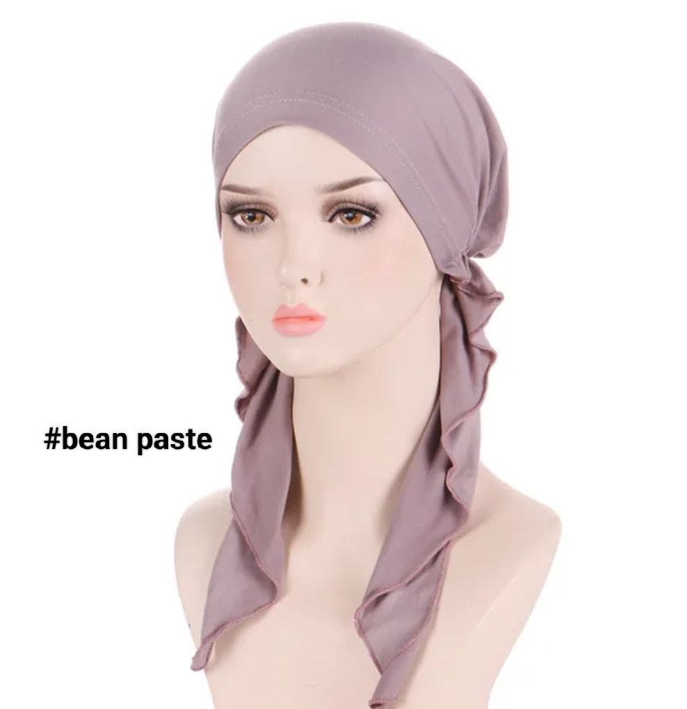 TIE BACK COMFY CASUAL TURBAN