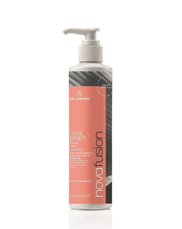 de lorenzo novafusion coral peach SHAMPOO 250ml