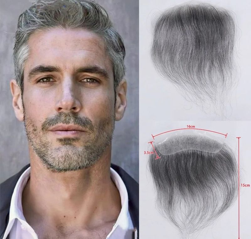 FRONTAL HAIRLINE ULTRA THIN SKIN HUMAN HAIR PROSTHESIS