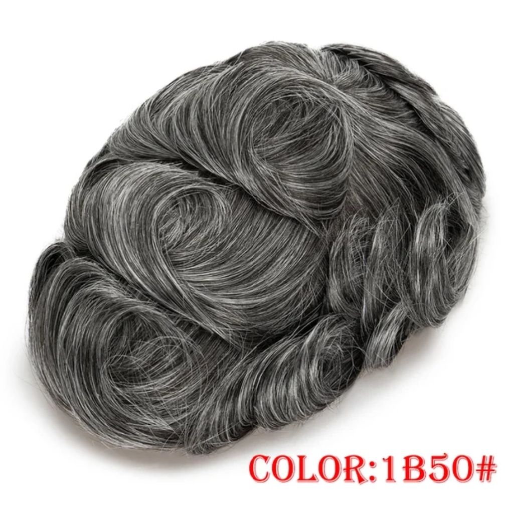 JAMES | MENS TOUPEE HAIR SYSTEM THIN SKIN