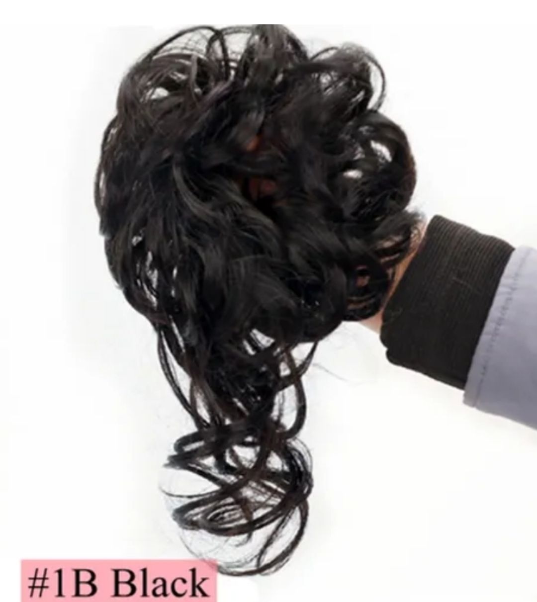 SCRUNCHIE HUMAN HAIR BUN
