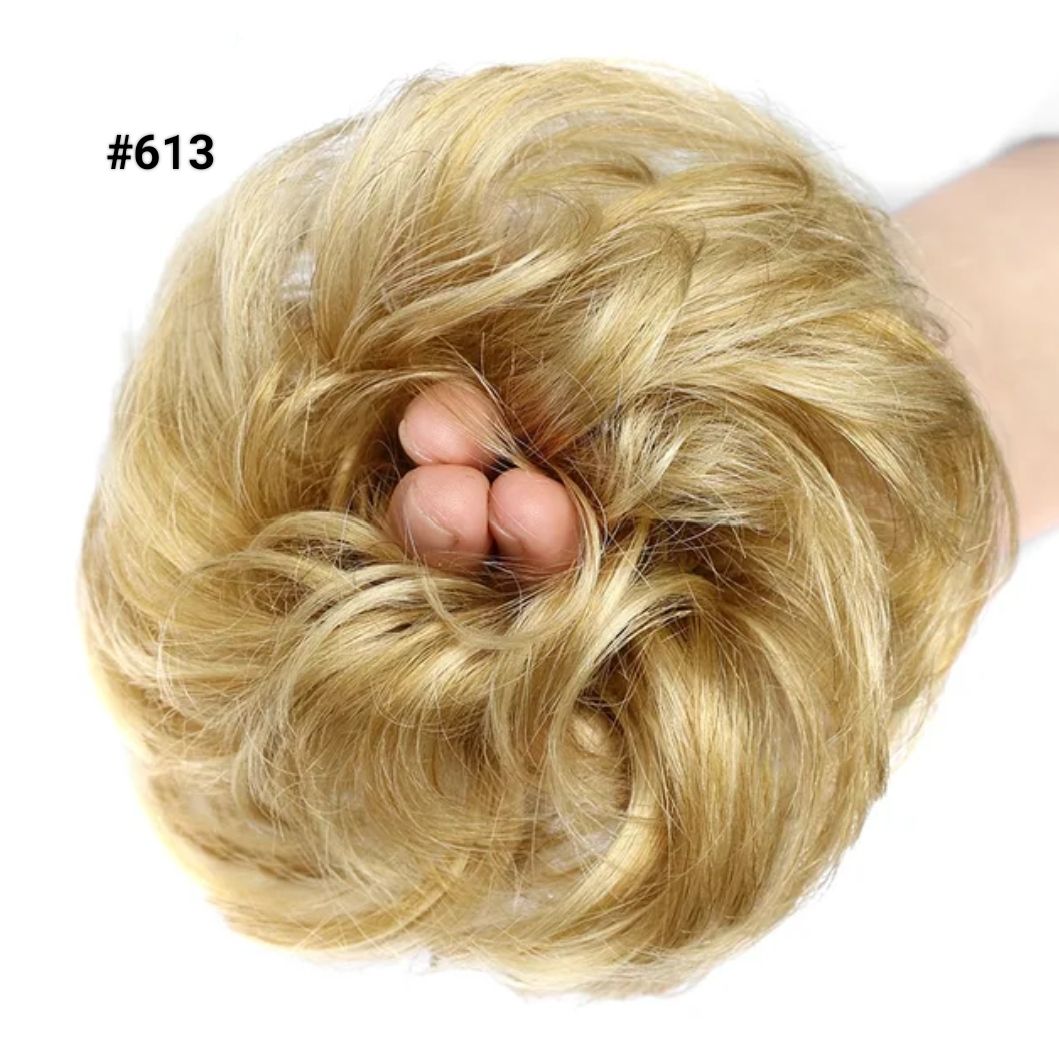 SCRUNCHIE HUMAN HAIR BUN