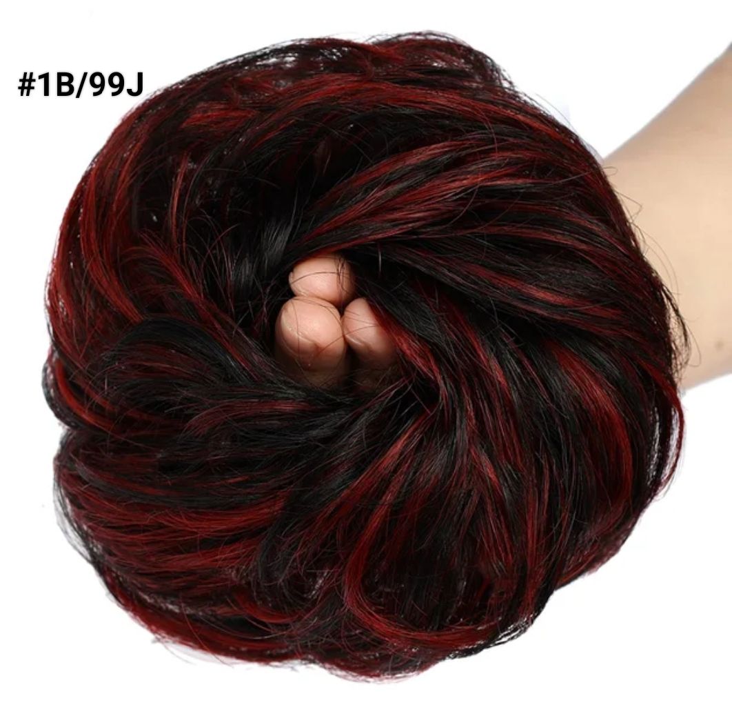 SCRUNCHIE HUMAN HAIR BUN