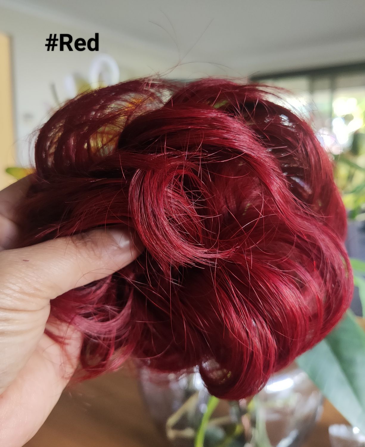 SCRUNCHIE HUMAN HAIR BUN