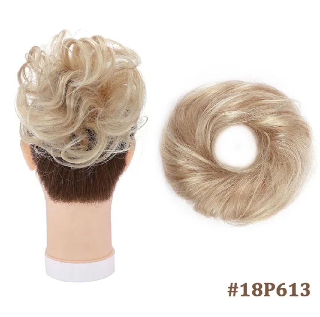 SCRUNCHIE HUMAN HAIR BUN
