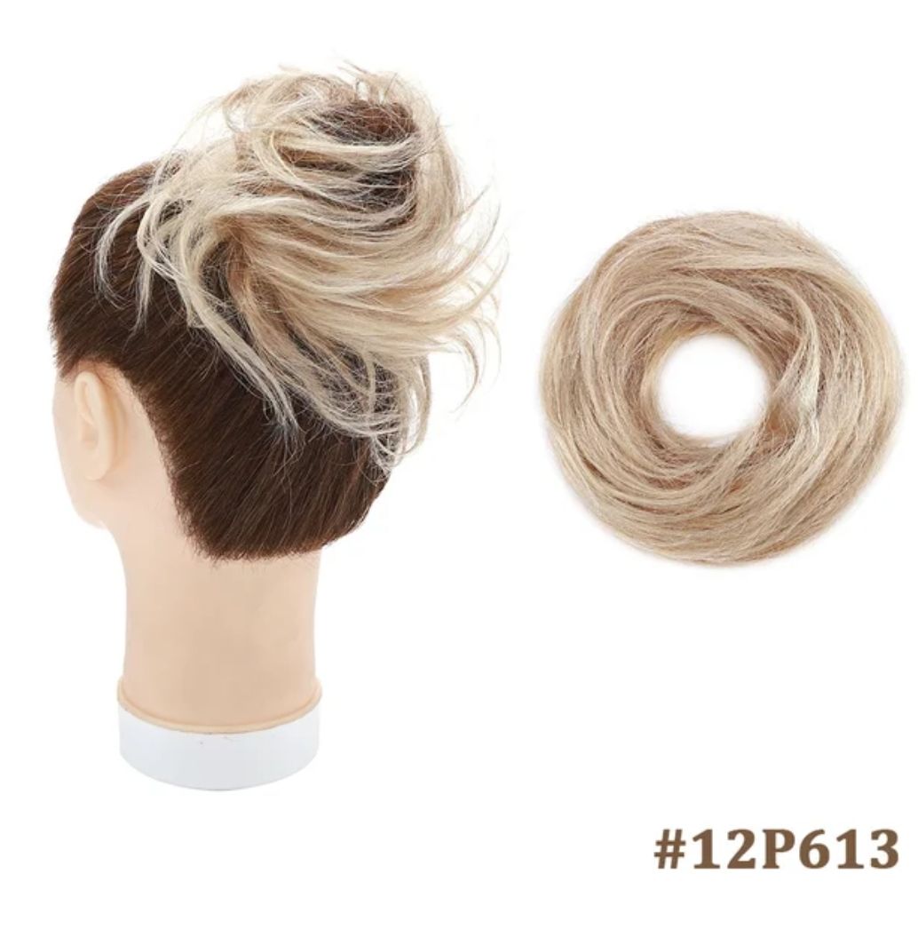 SCRUNCHIE HUMAN HAIR BUN
