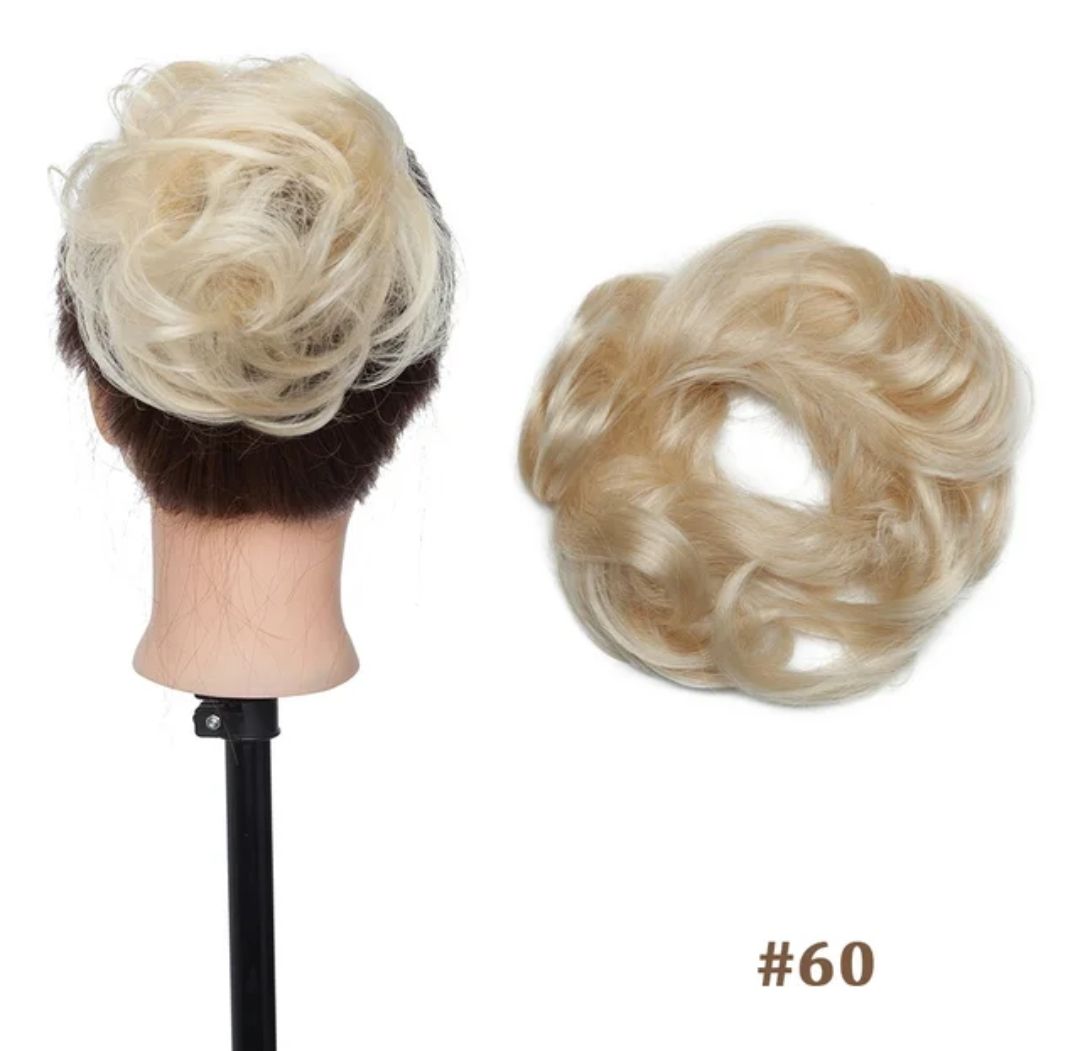 SCRUNCHIE HUMAN HAIR BUN