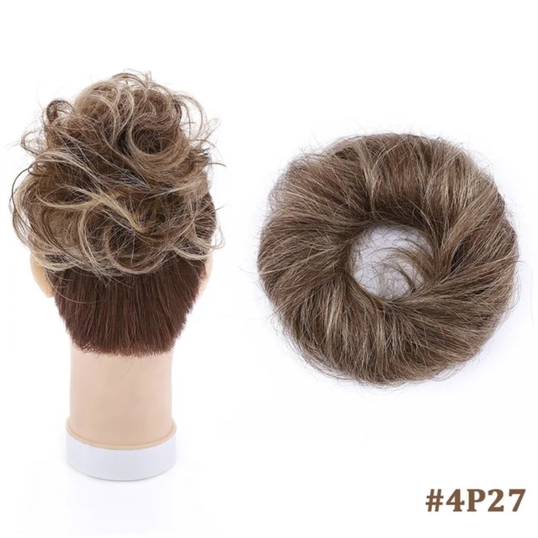 SCRUNCHIE HUMAN HAIR BUN