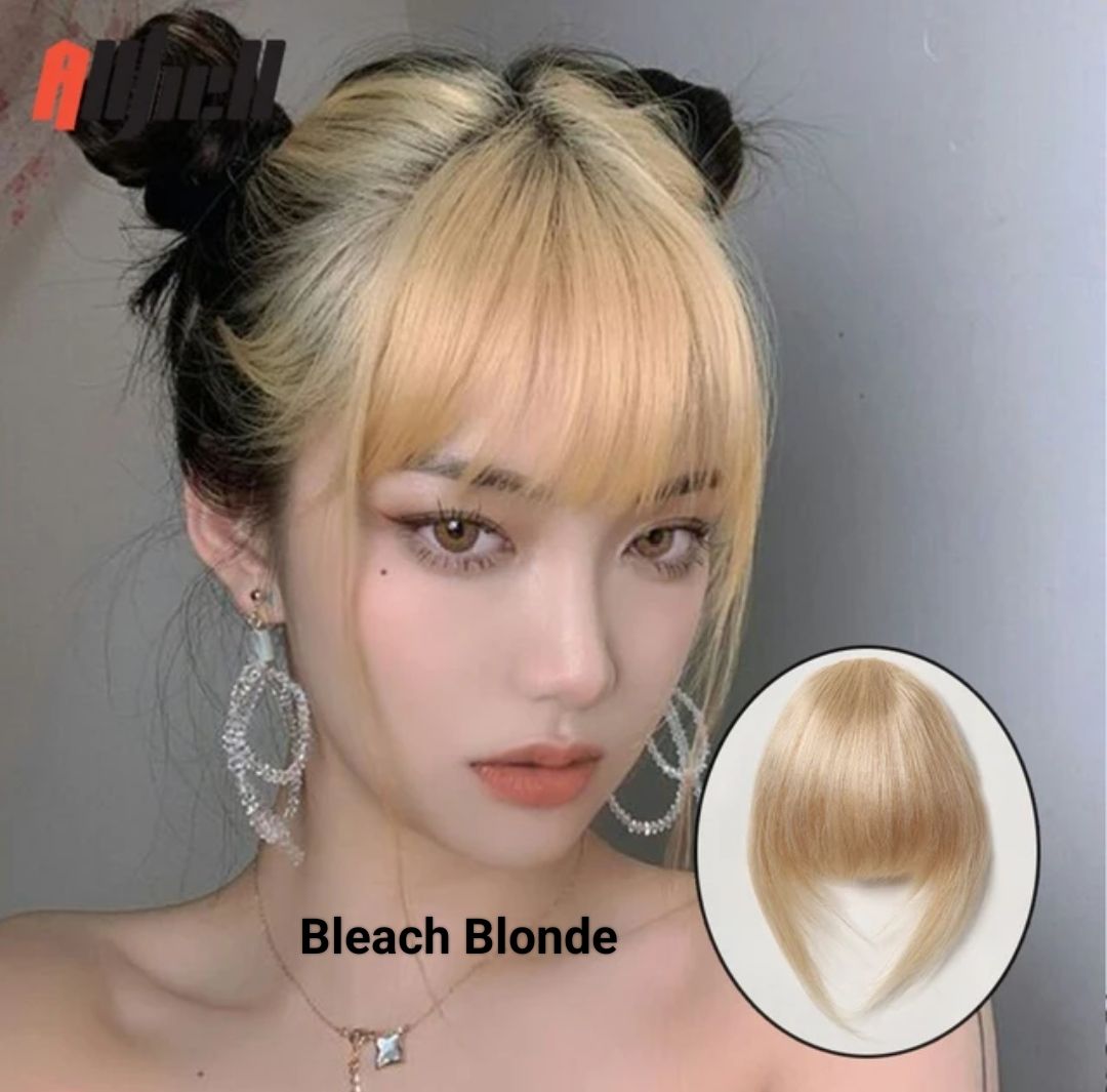 CLIP IN FRINGE EXTENSION HUMAN HAIR 