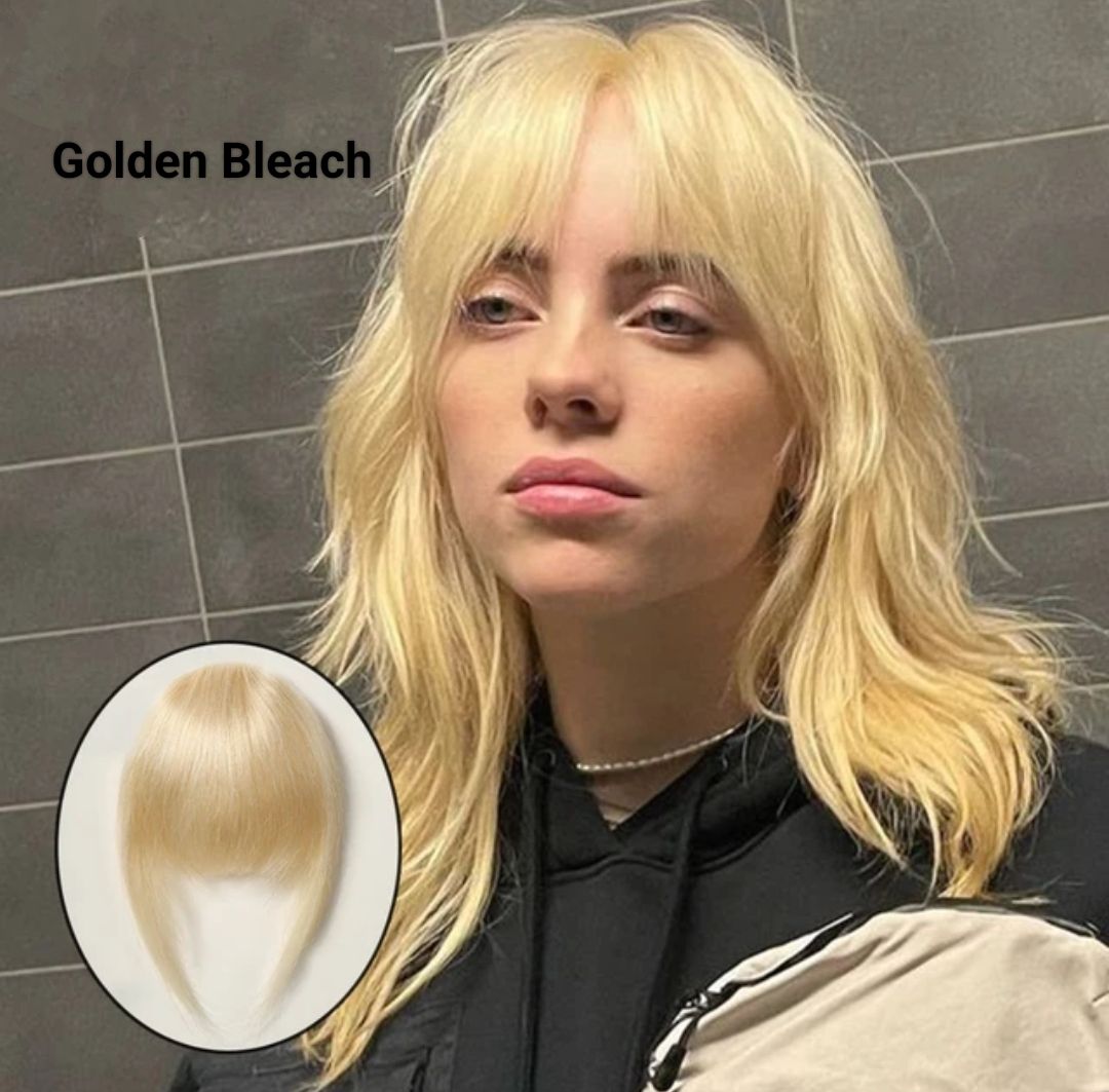 CLIP IN FRINGE EXTENSION HUMAN HAIR 