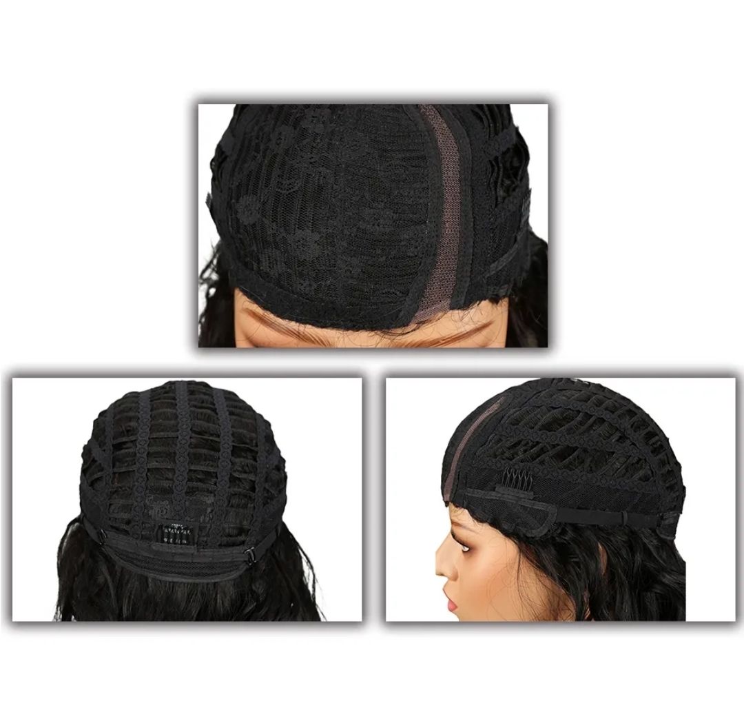 Chelsie Wigs | Body Wave Side Part Lace Human Hair
