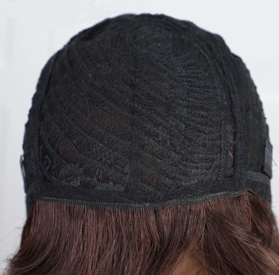 Isabelle Wigs | Short Side Part Human Hair