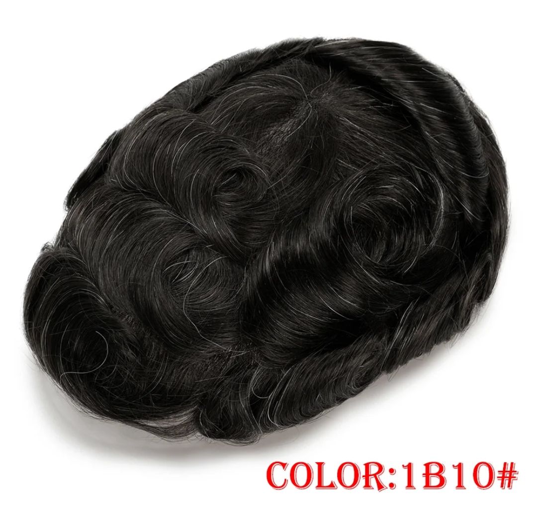 JAMES | MENS TOUPEE HAIR SYSTEM THIN SKIN